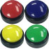 Affordable Buzzers BigDaddy Tabletop 4-Buzzer Color Pack best for buzzers games